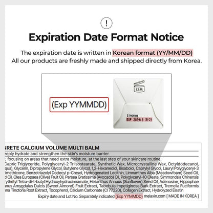 [Dr.Melaxin Official] Cemenrete Calcium Multi Balm